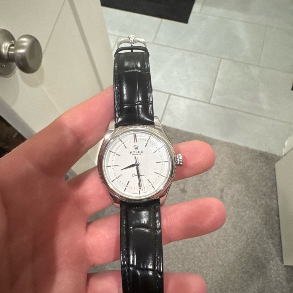 Cellini Silver Dial with Black Strap automatic (this is a copy)